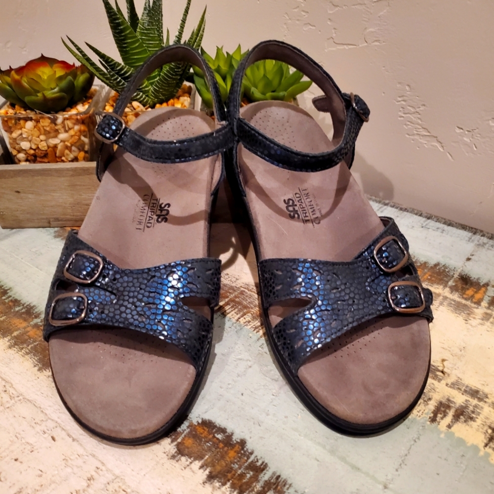 SAS NAVY. SIZE 7.0. LIGHT WEAR.